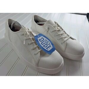 New NWT Mens Hey Dude Cody Sport Mesh White Comfort Sneakers Shoes Size M13